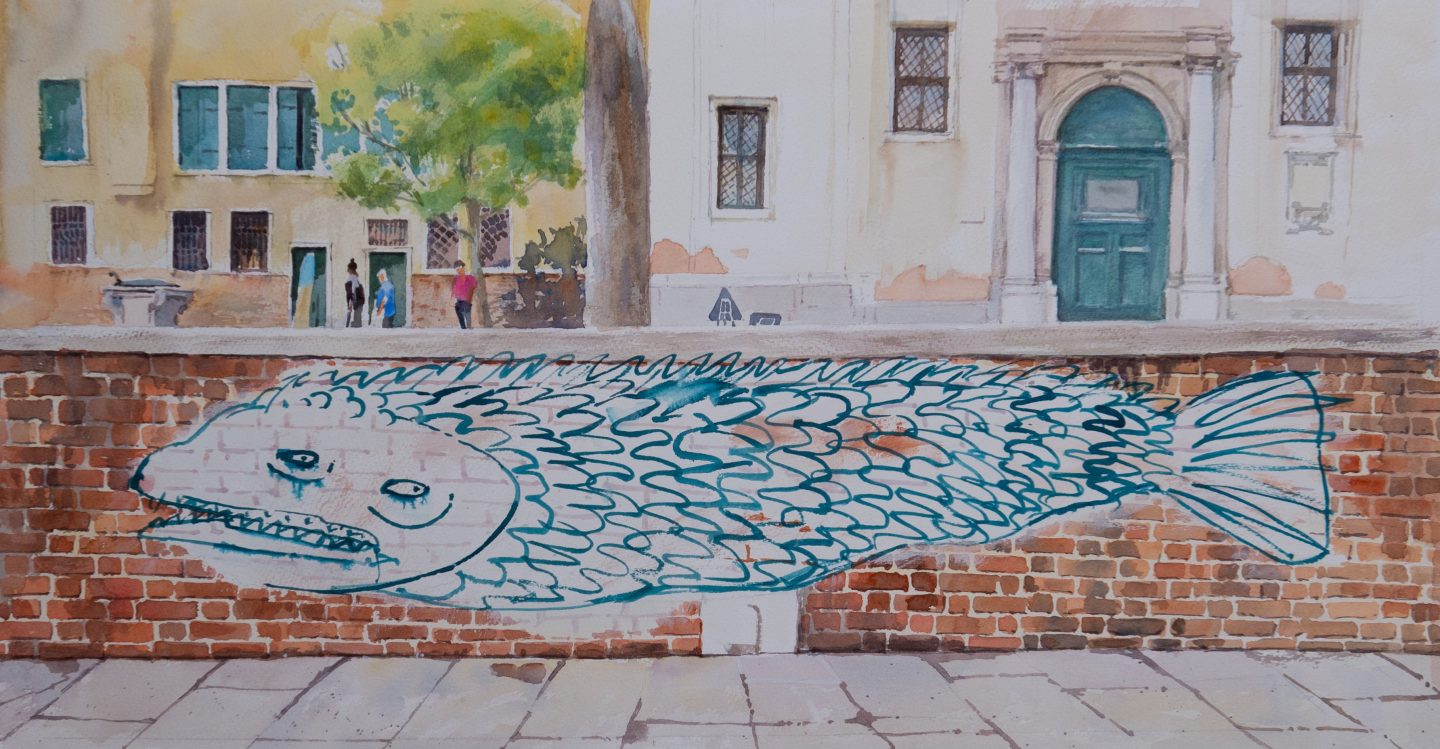 Painting communicates my connection to the environment around me.