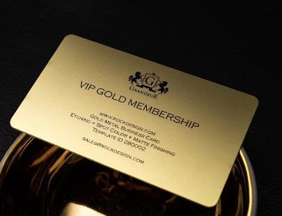 Stainless Steel Business Cards UK