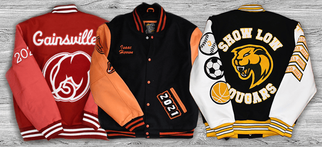 Chenille Letterman Jacket Patches